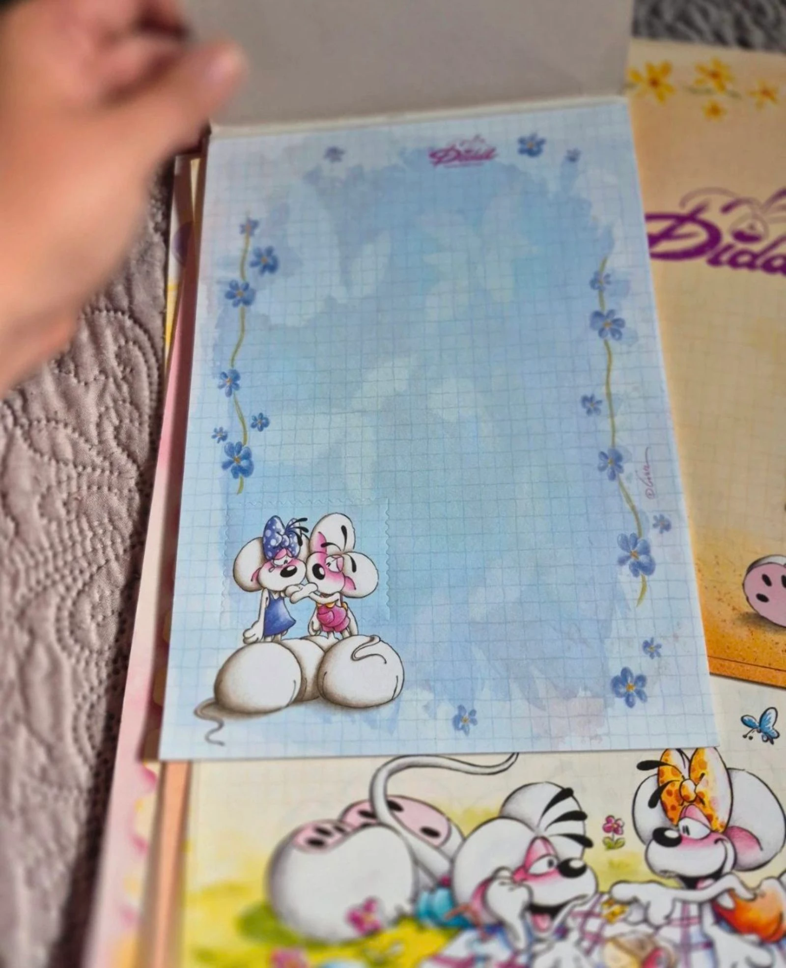Lote Diddl vintage – Blocs, pochette e pequena caixa 🌟 – photo 3